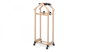 Напольная деревянная вешалка для костюмов ilMettinsieme naturale Foppapedretti