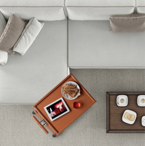 Прикроватный столик Siesta noce Foppapedretti в интерьере